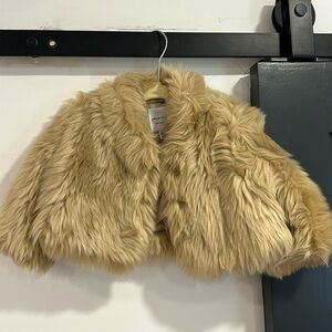 Janie and Jack Baby Faux Fur Coat, Size 12-18 months